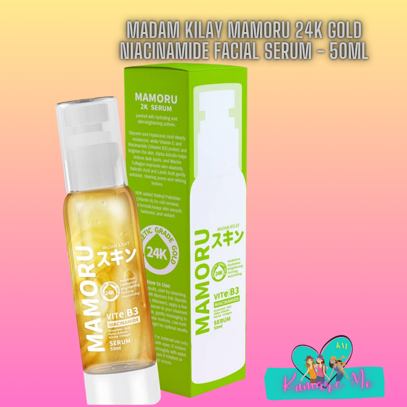 Madam Kilay Mamoru 24K Gold Niacinamide Facial Serum - 50ml