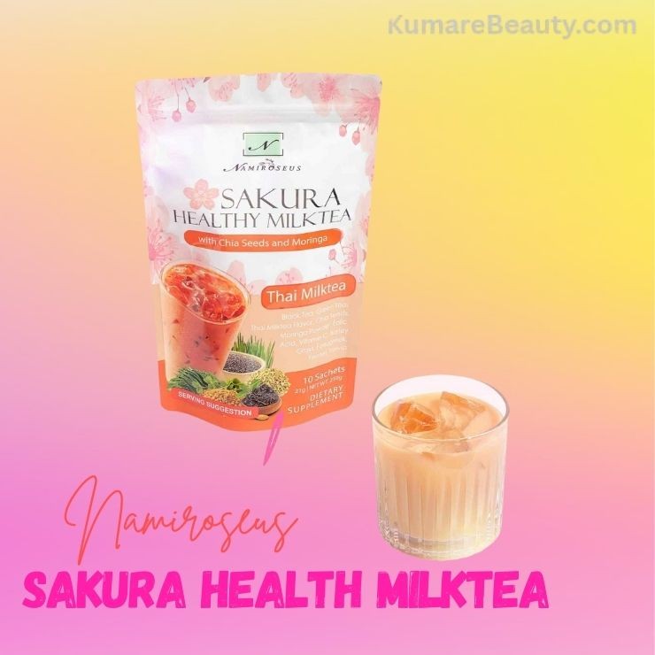 Namiroseus Sakura Healthy Milktea Pouch 210g